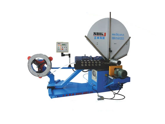 Hvac Duct Making Machine Spiral Pipe Production Machine Air Tube Roll Fyrrum vél