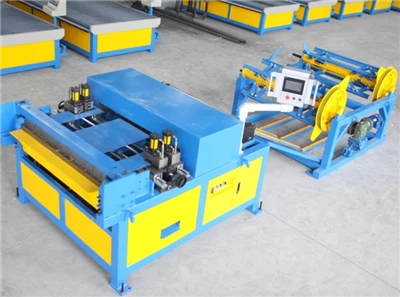 Square HVAC Auto Air Duc Making Machine, Vindpípa framleiðslulína 3, Air Tube Forming Machine